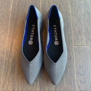 Rothy’s Cloud Grey Birdseye Point